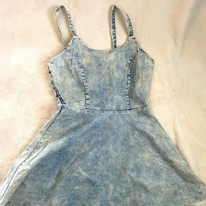 Jean Dress, Mini Dress